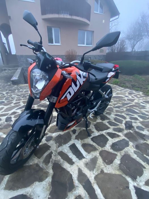 KTM 200 duke 2012
