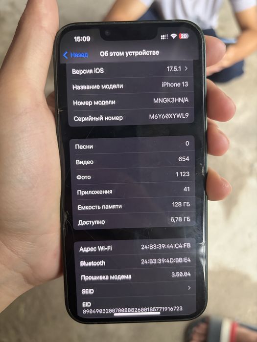 Iphone 13,128 gb