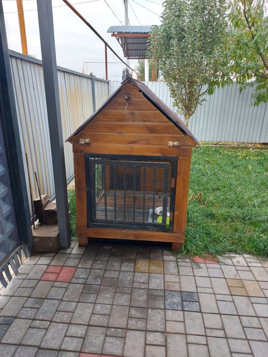 Утепленная будка для собаки