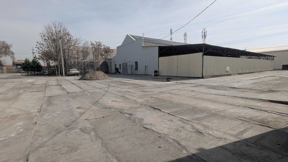 Аренда Склад навес, производство 180 м² Cергели, Ханабад. Владелец