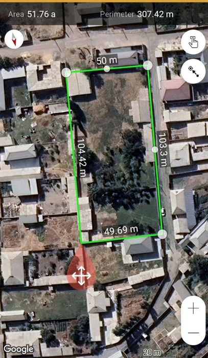 Продаётся земля 50 соток в Суруме, 3 км от Ташкента