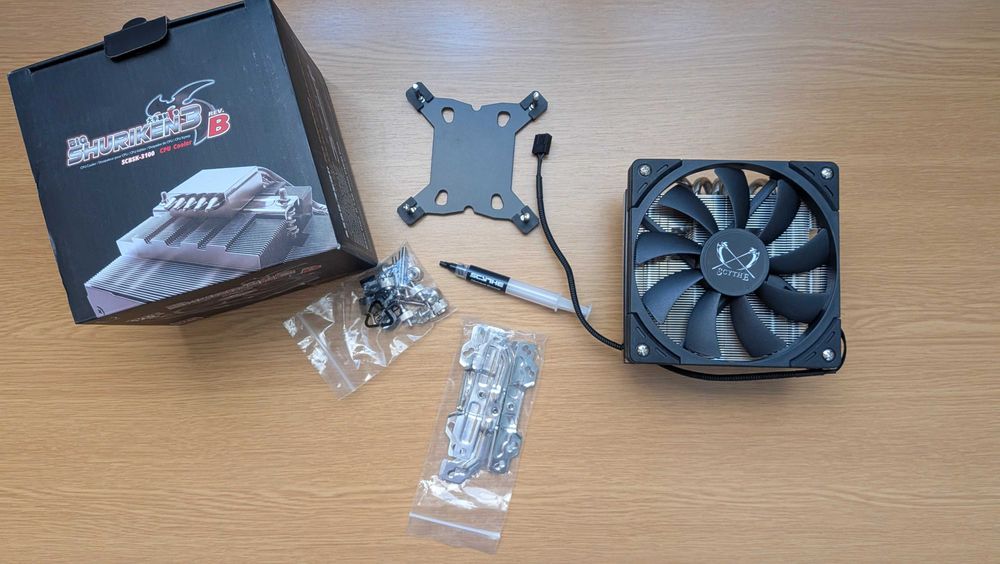 cooler cpu itx scythe big shiruken 3 rev b