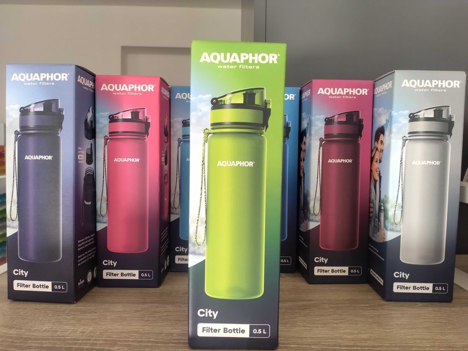 AQUAPHOR CITY 500ml бутилки за вода и филтри. ТОП ЦЕНА!!!