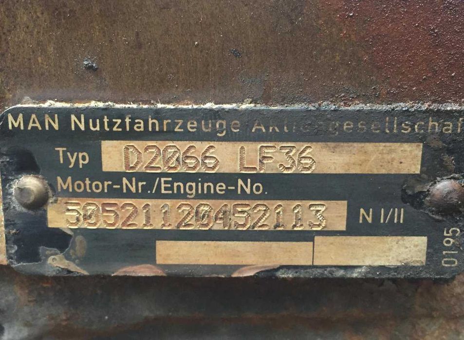 Bloc motor pentru camioane MAN D2066LF // (CU GARANȚIE)