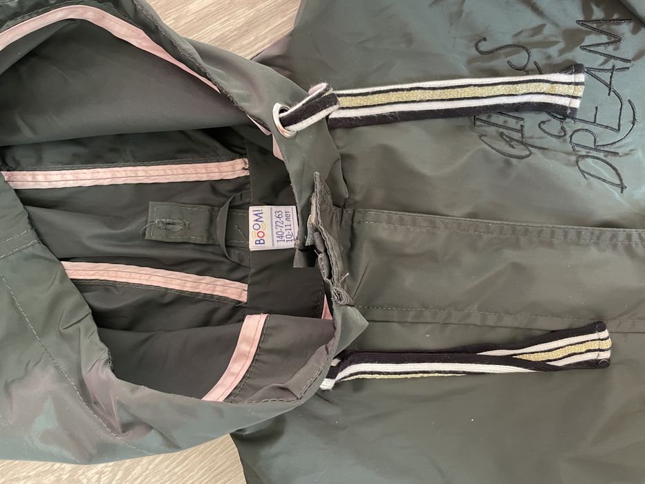 куртка+ плащ для девочки 9-11 лет