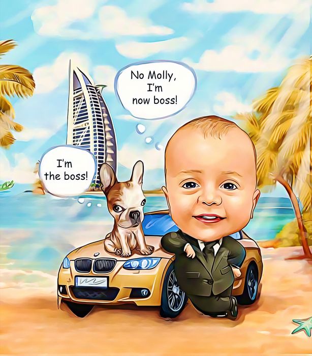 Дигитална Карикатура Подарък за всеки Повод