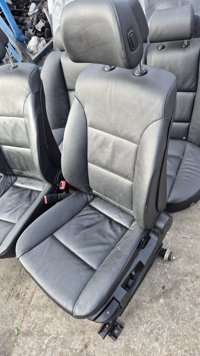 Interior piele negru bmw e60 facelift