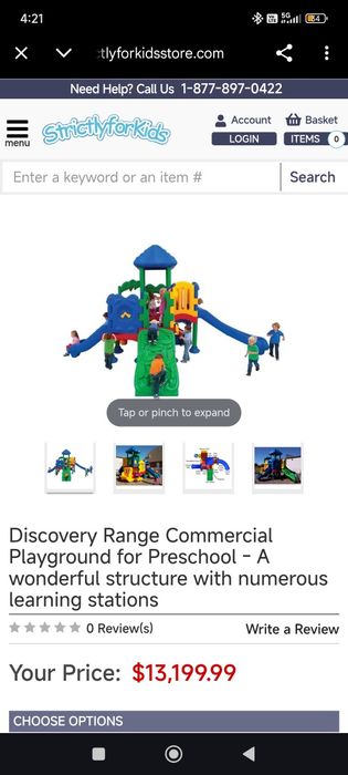 Катерушка за деца с пързалки, чисто нова! Playground! Атракцион!