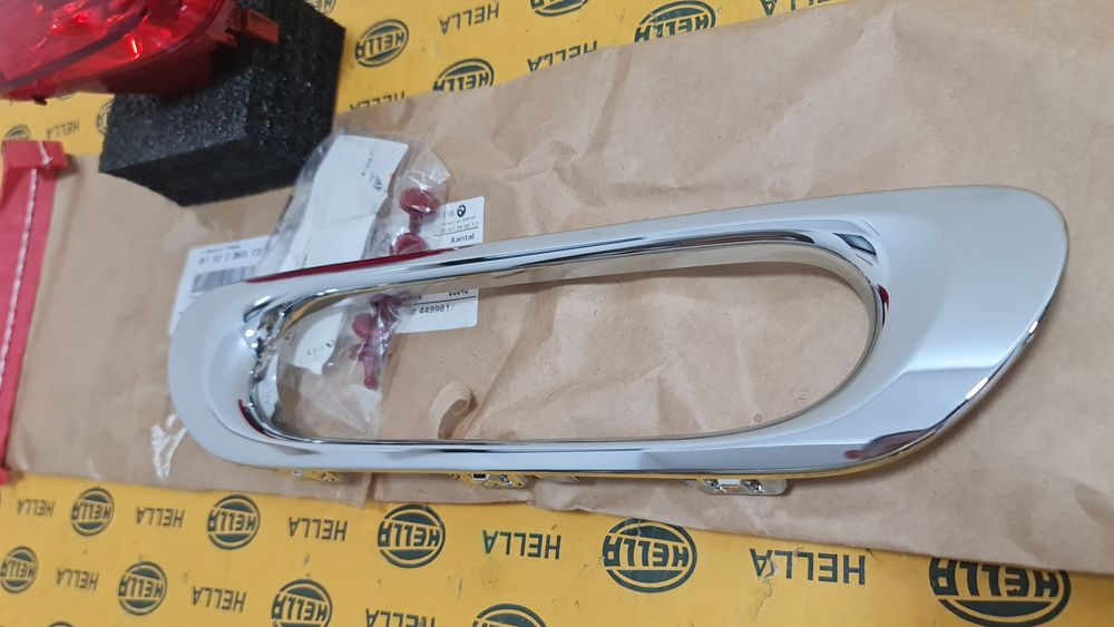 Ornament crom lampa stop bara spate Mini Cooper r55 r56 r67