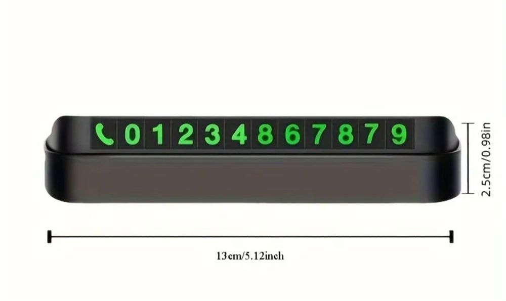 Numere telefon bord (2 buc)