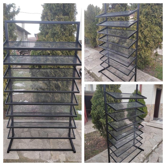 Изработки на стелажи по поръчка