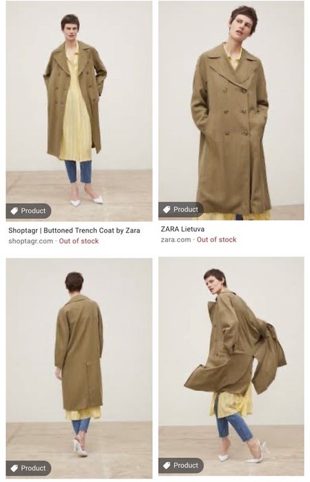 Geaca / platon / pelerina ZARA