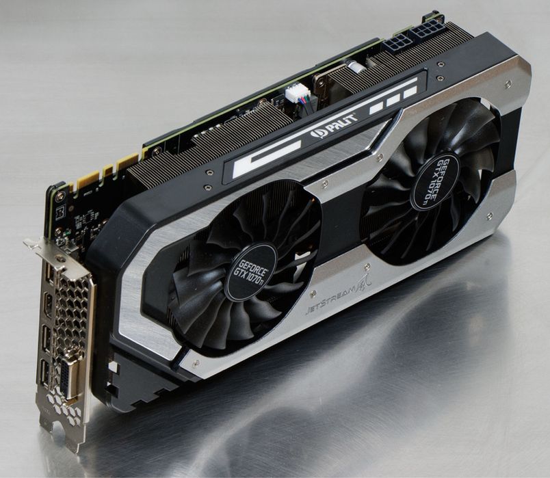 Видеокарта GTX 1070 JetStream 8гб