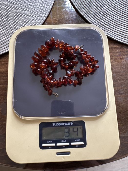 Огърлица от естествен кехлибар