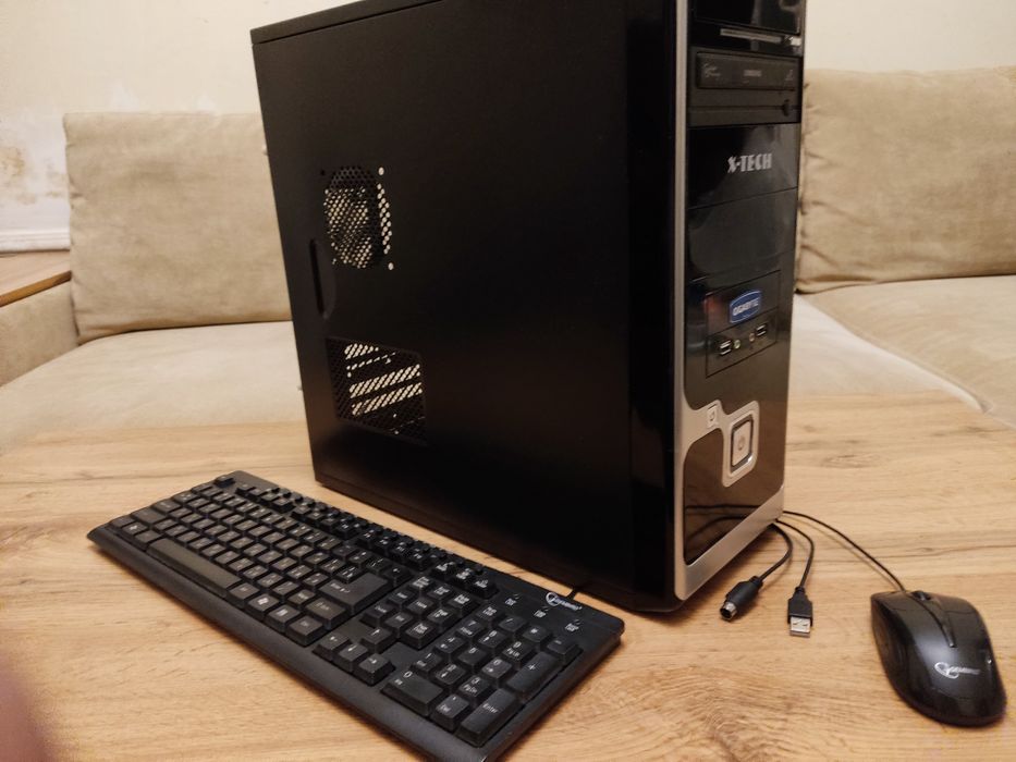 Корпус, клавиатура, мышь, DVDRW Б/У