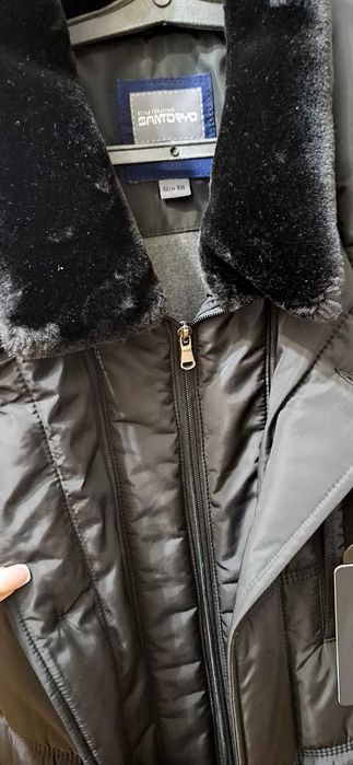 Очень теплая мужская куртка