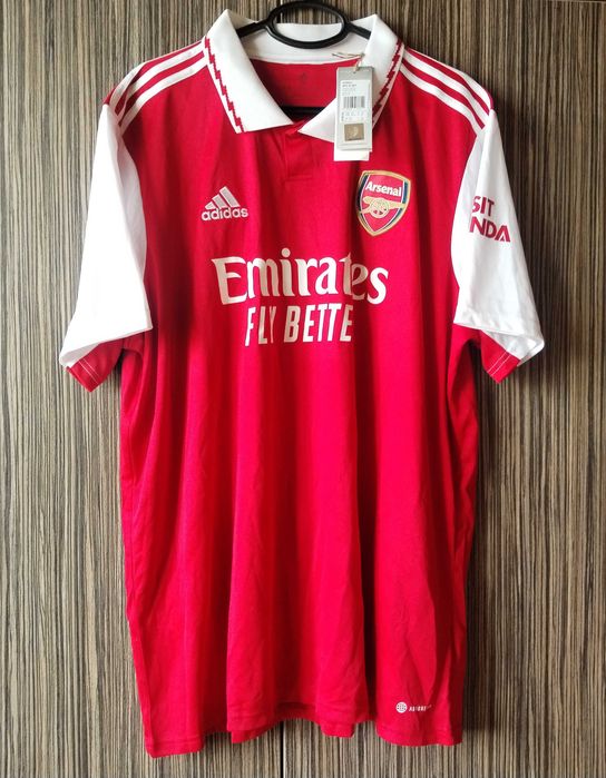 Arsenal 2022/2023 Home Shirt Adidas Размер XXL/2XL Нова с Етикетите