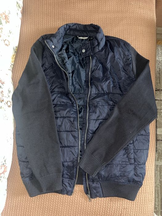 Мъжко яке размер M, тъмно синьо