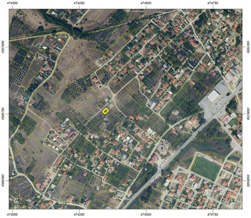 Продава се изгоден парцел 216 м2 до центъра в Неа Врасна, Гърция