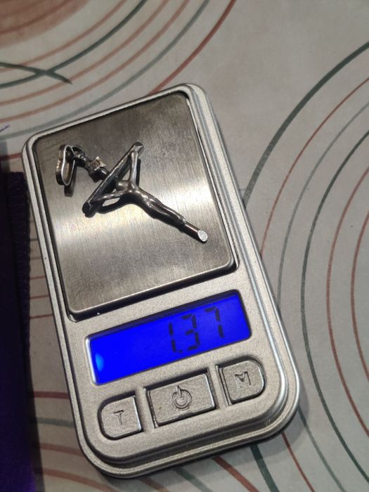 Сребърни старинни  висулки проба 925