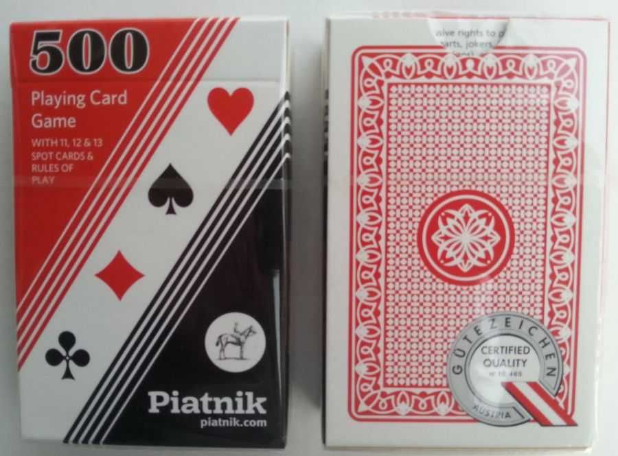 НОВИ Оригинални Карти за игра # Регионални на марката Piatnik®