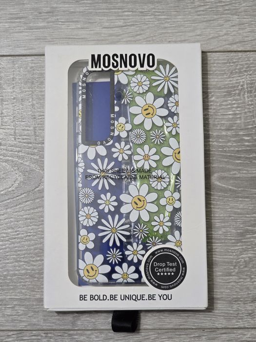 Carcasă Samsung Galaxy S25 – Transparentă, Subțire, flori de margarete