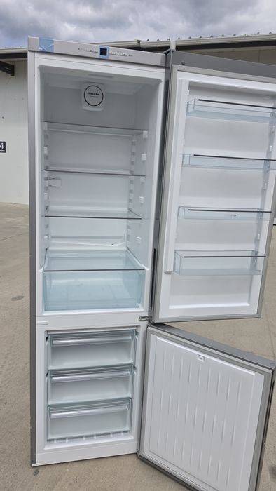 Хладилник с фризер Miele inox