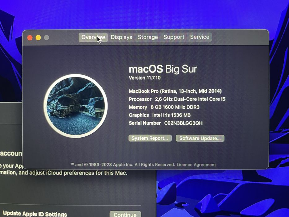 MacBook Pro 13-inch Retina, Mid 2014