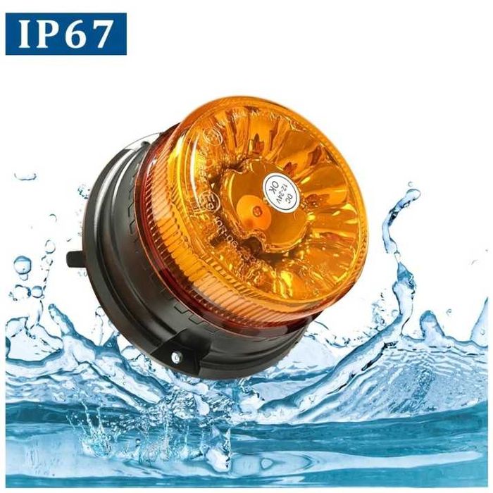 Аварийна лампа с магнит за автомобили Камиони Трактор 12 / 24V