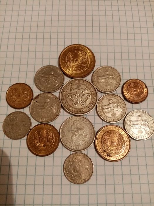 Продам первые Казахстанские монеты
