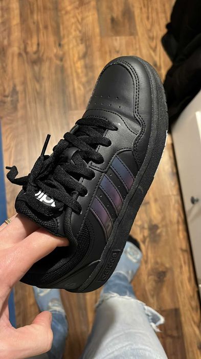 Sneakers adidas Hoops 3.0 Junior - Negru