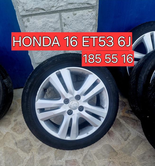Honda  16 цола Оригинални алуминиеви джанти 4х100 56.1 централен