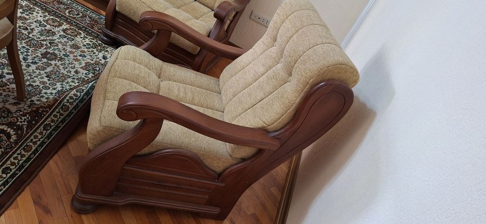 Диван и кресло.Ортопед.Орех.Качество