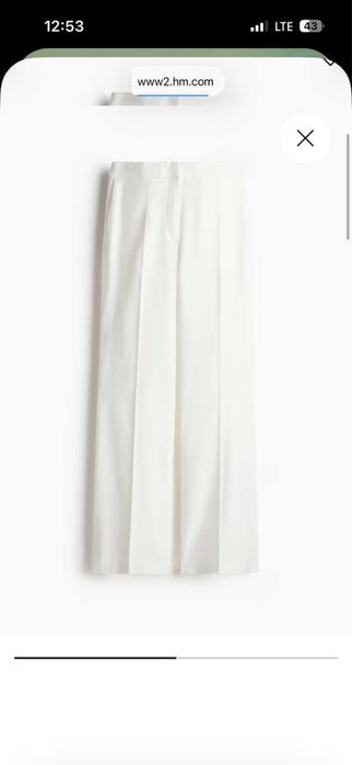 H&M новые брюки из льна из Англии
