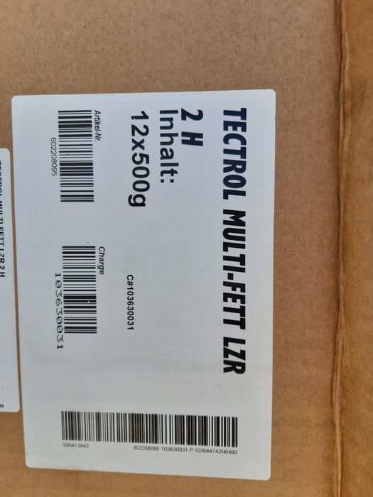 Vind vaselina Tectrol Multi-Fett rezistenta la  minus 30 grade-plus 140 grade