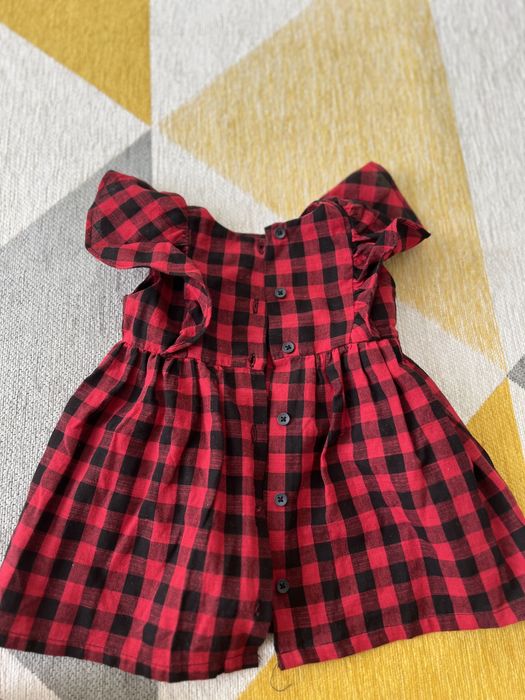 Сарафан в клеточку