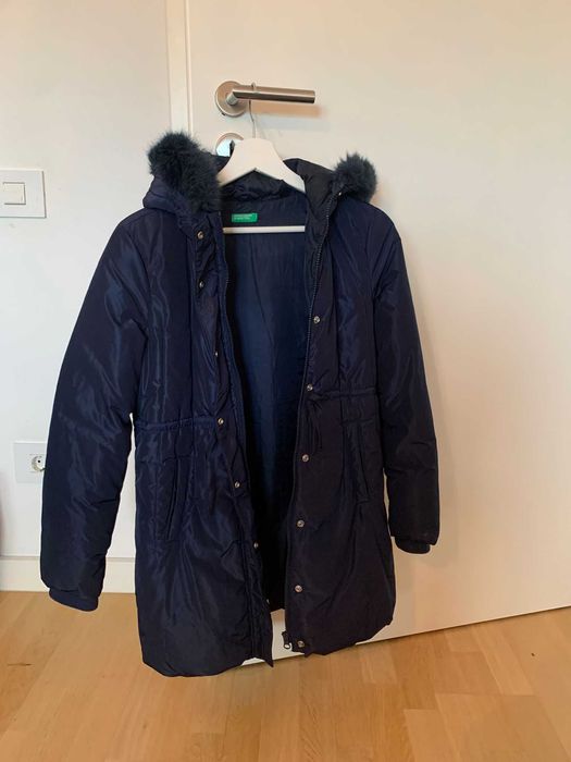 Geaca lunga fete, BENNETON, 11-12 ani,