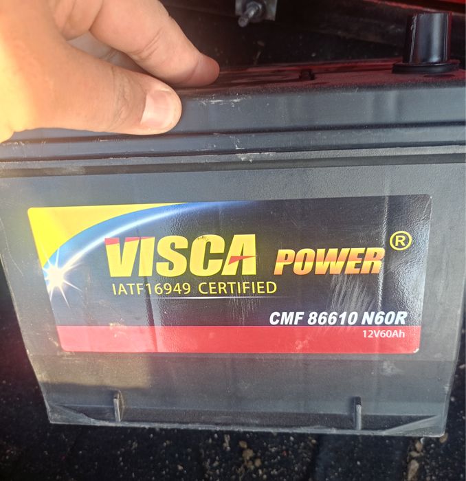 Akkumlator 60 lik visca yap yangi ishlatilmagan