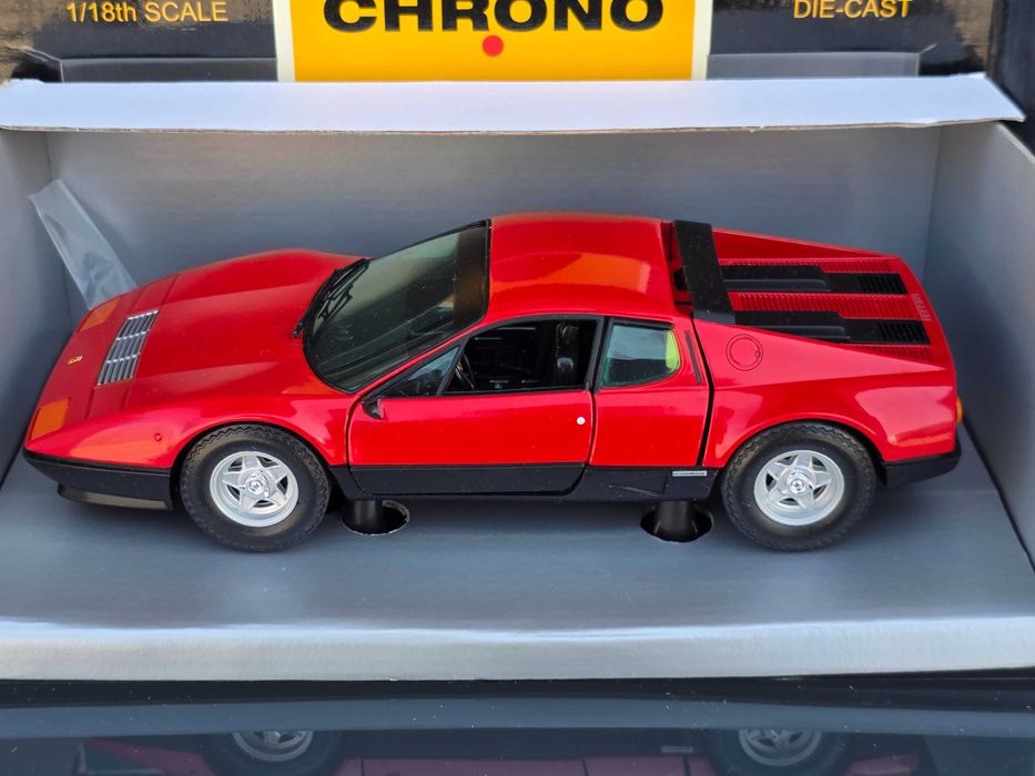 Macheta Auto 1/18 Chrono Ferrari 512 BB Rosu
