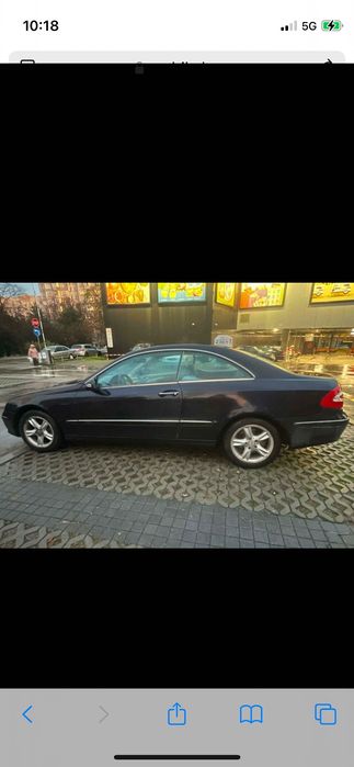 Продавам личния си автомобил Мерцедес CLK 240