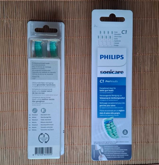 Оригинални накрайници за четки Philips Sonicare комплекти от 4 бр