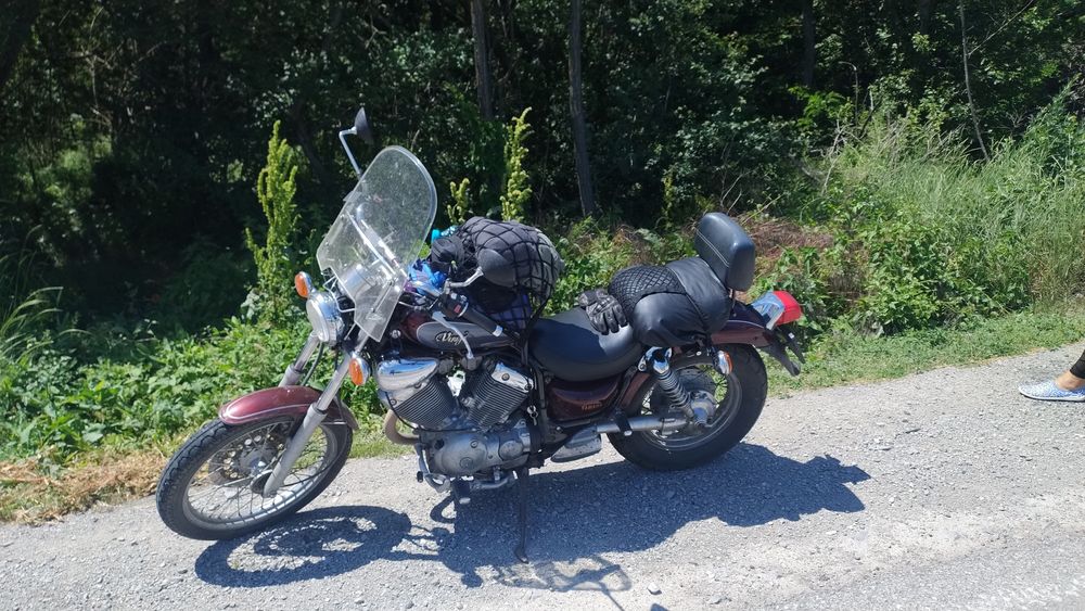 Chopper motocicleta yamaha virago 535 cc