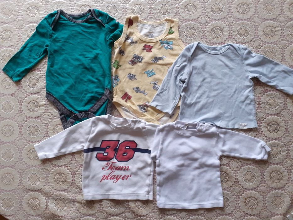 Бодита,клинчета блузки,3 до 6 месеца