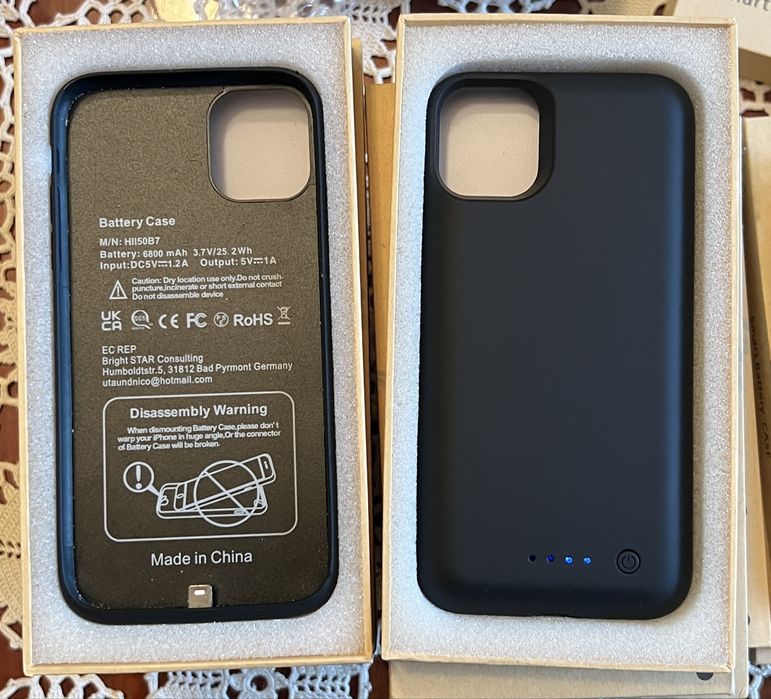 Huse iPhone cu Baterie Incorporata