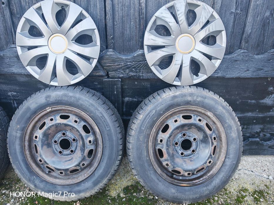 Jante tablă R14 + anvelope de iarnă – Seat Ibiza