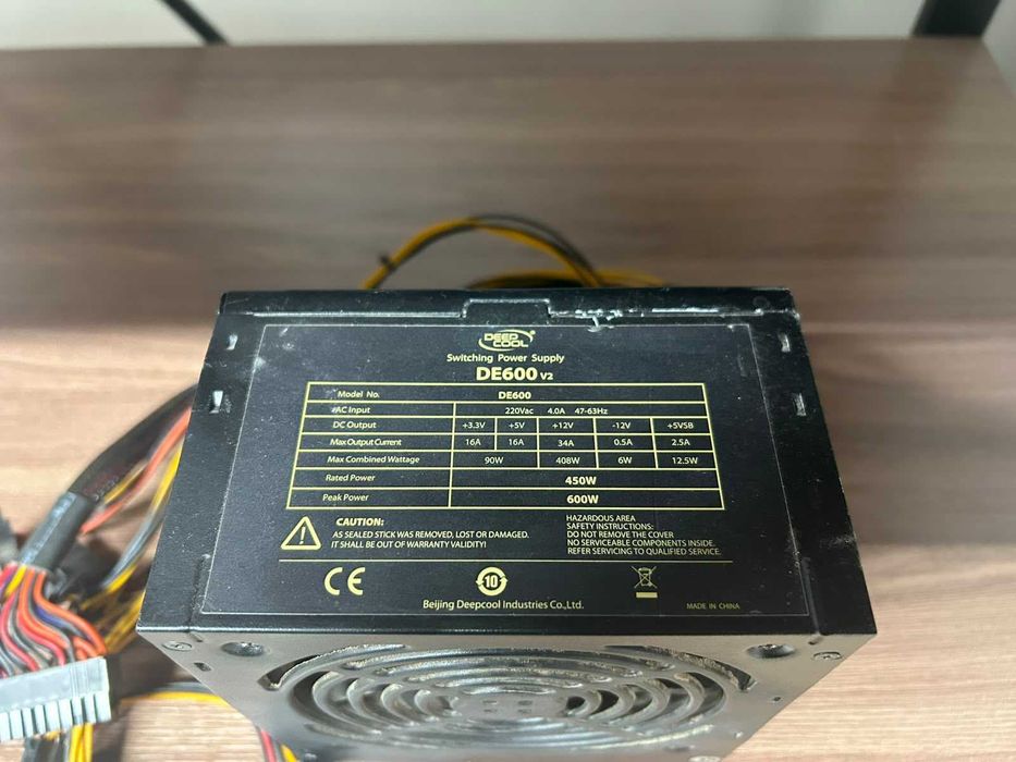 Блок питания для пк DeepCool 600W