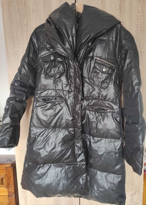 Дамско черно яке