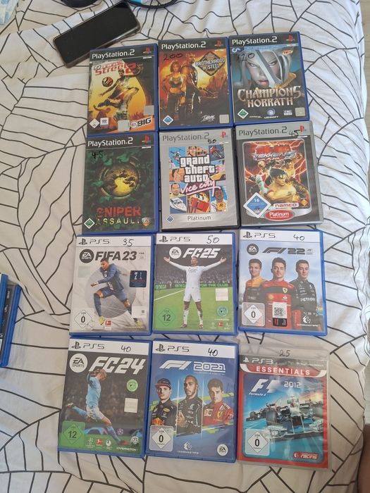 Colecție ps2 ps3 ps4 ps5 xbox