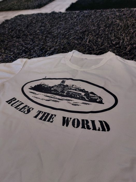 Tricou Corteiz Alb