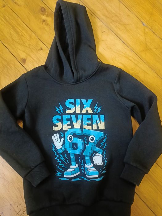 Детски  суичър  ,,Six Seven 67", 100% памук